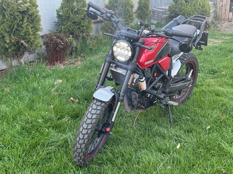 2024 Fuego Scrambler 3.0, красный, 215000 рублей, вид 1