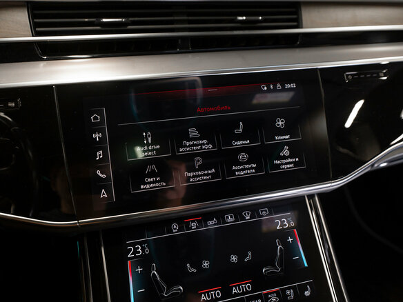 2018 Audi A8 Long 55 TFSI IV (D5), чёрный - вид 25