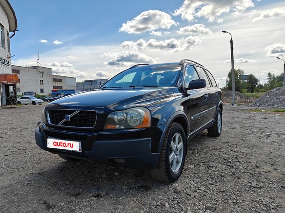 2005 Volvo XC90 I, чёрный