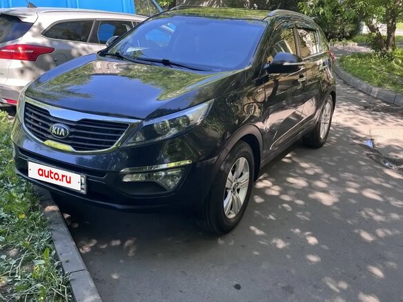 2013 Kia Sportage III, чёрный, 1139000 рублей - вид 3