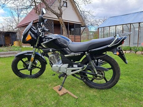 2020 Yamaha YBR125, чёрный, 220000 рублей, вид 3