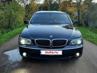2004 BMW 7 серии 730i IV (E65/E66), чёрный, 530000 рублей, вид 3