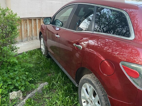 2007 Mazda CX-7 I, красный, 480000 рублей - вид 3
