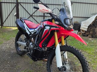 2017 Honda CRF 250L Rally, красный, 400000 рублей, вид 1
