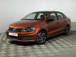 2018 Volkswagen Polo V Рестайлинг, оранжевый, 1099700 рублей, вид 1