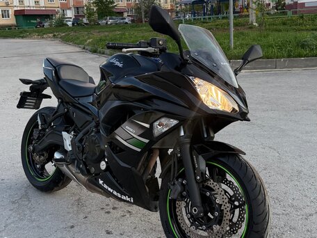2019 Kawasaki Ninja 650, чёрный, 660000 рублей, вид 2