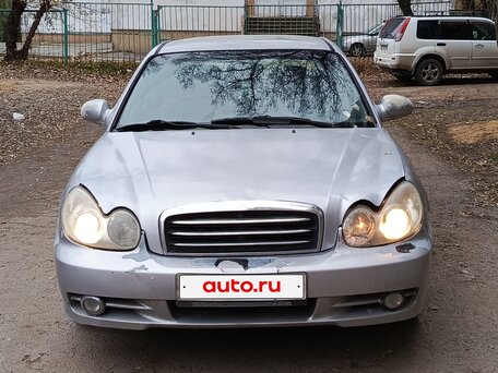 2006 Hyundai Sonata ТагАЗ IV (EF) Рестайлинг, серебристый, 330000 рублей, вид 1