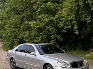 2005 Mercedes-Benz S-Класс 500 Long IV (W220) Рестайлинг, серебристый, 350000 рублей, вид 1