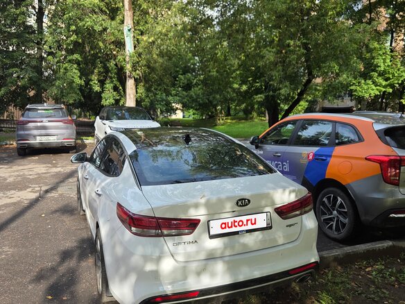 2017 Kia Optima IV, белый - вид 5