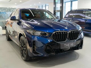 2025 BMW X6 40d III (G06) Рестайлинг, синий, 17900000 рублей, вид 4