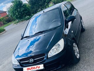 2007 Hyundai Getz I Рестайлинг, чёрный, 490000 рублей, вид 2