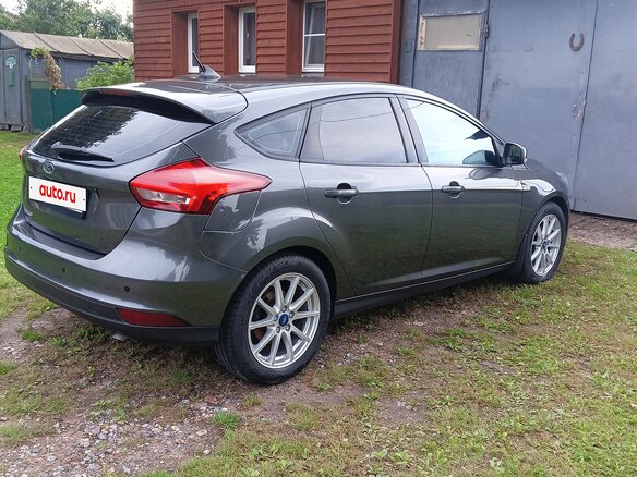 2018 Ford Focus III Рестайлинг, серый, 1420000 рублей - вид 1