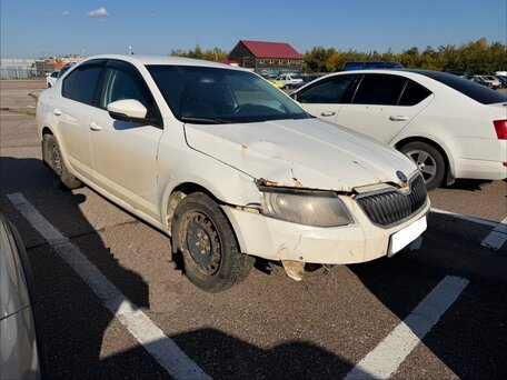 2013 Skoda Octavia III (A7), белый, 620000 рублей, вид 2