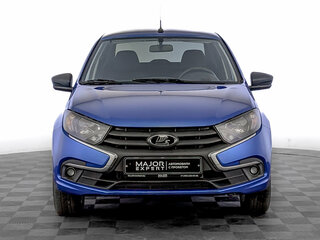 2020 Lada (ВАЗ) Granta I Рестайлинг, синий, 550000 рублей, вид 2