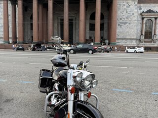 2012 Harley-Davidson Road King, чёрный, 1100000 рублей, вид 1