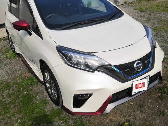 2018 Nissan Note Nismo S e-Power II Рестайлинг, белый, 1420000 рублей - вид 6