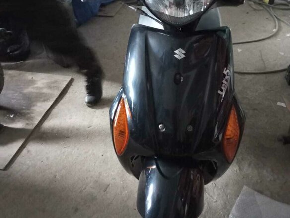 2010 Suzuki Lets 4, чёрный, 100000 рублей