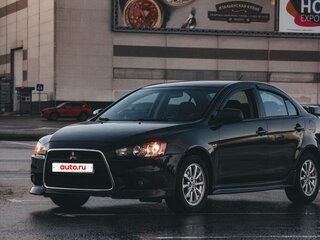 2012 Mitsubishi Lancer X Рестайлинг, чёрный, 750000 рублей, вид 1