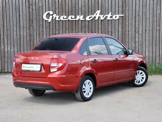 2021 Lada (ВАЗ) Granta I Рестайлинг, красный, 545000 рублей, вид 5