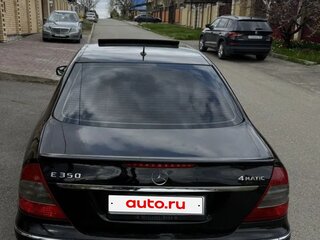 2006 Mercedes-Benz E-Класс 350 III (W211, S211) Рестайлинг, чёрный, 860000 рублей, вид 3