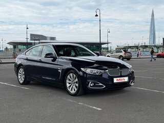 2014 BMW 4 серии Gran Coupe 420i F32/F33/F36, синий, 1950000 рублей, вид 2