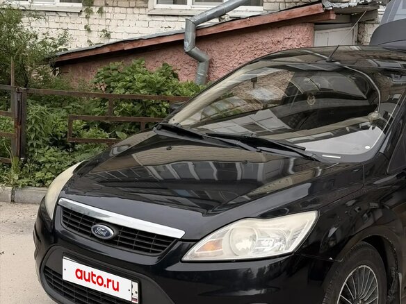 2008 Ford Focus II, чёрный, 450000 рублей - вид 5