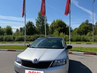 2017 Skoda Rapid I Рестайлинг, серебристый, 1350000 рублей, вид 1