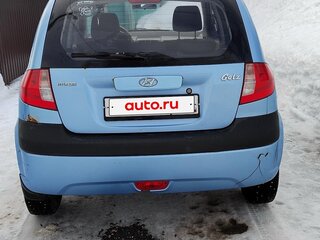 2007 Hyundai Getz I Рестайлинг, голубой, 325000 рублей, вид 3