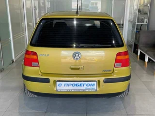 1999 Volkswagen Golf IV, жёлтый, 264000 рублей, вид 3