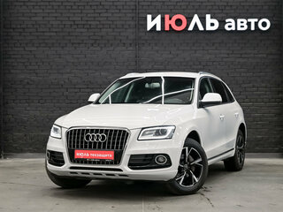 2013 Audi Q5 I (8R) Рестайлинг, белый, 1780000 рублей, вид 1