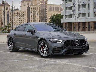 2023 Mercedes-Benz AMG GT 4-Door Coupe 43 I, чёрный, 12300000 рублей, вид 2