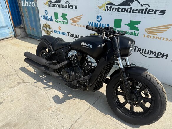 2019 Indian Scout Sixty, чёрный, 900000 рублей - вид 6