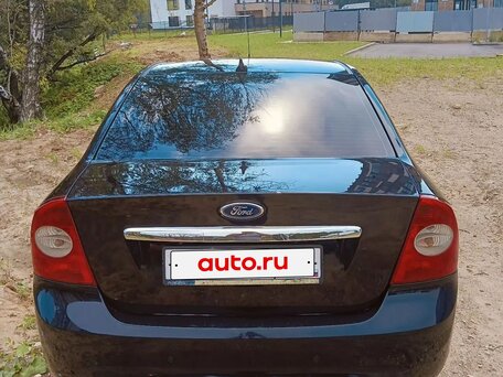 2008 Ford Focus II Рестайлинг, чёрный, 500000 рублей, вид 4