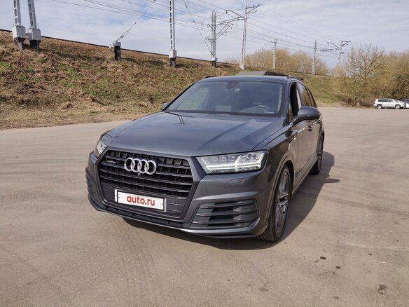 2016 Audi Q7 II (4M), серый, 3650000 рублей - вид 5