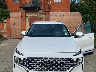 2021 Hyundai Santa Fe IV Рестайлинг, белый, 3750000 рублей, вид 1