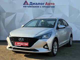 2021 Hyundai Solaris II Рестайлинг, серый, 1820000 рублей, вид 1
