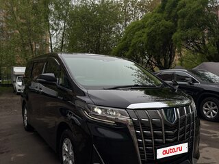 2019 Toyota Alphard III Рестайлинг, чёрный, 4400000 рублей, вид 1