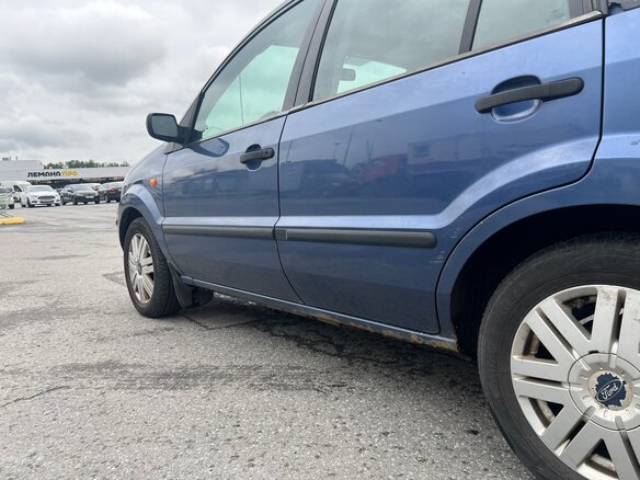 2005 Ford Fusion I, синий, 370000 рублей - вид 4