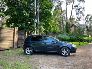 2007 Volkswagen Golf V, синий, 565000 рублей, вид 5