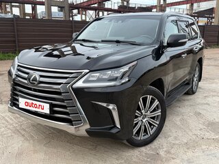 2021 Lexus LX 570 III Рестайлинг 2, чёрный, 9000000 рублей, вид 2