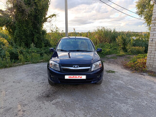 2013 Lada (ВАЗ) Granta I, синий, 555000 рублей, вид 2