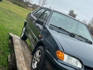 2007 Lada (ВАЗ) 2115, зелёный, 185000 рублей, вид 4