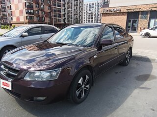 2007 Hyundai Sonata V (NF), пурпурный, 585000 рублей, вид 1