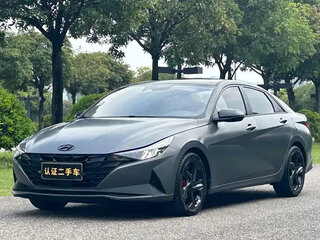 2022 Hyundai Elantra VII (CN7), серый, 1370000 рублей, вид 1