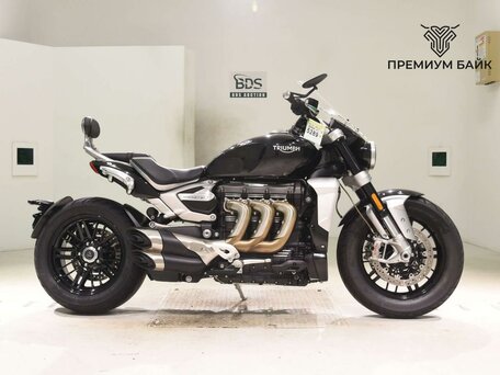 2021 Triumph Rocket 3, чёрный, 2199000 рублей, вид 1
