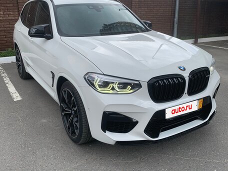 2019 BMW X3 M Competition I (F97), белый, 5500000 рублей, вид 4