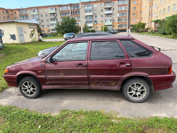 2005 Lada (ВАЗ) 2114, красный - вид 2