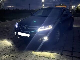 2007 Toyota Camry VI (XV40), чёрный, 870000 рублей, вид 2
