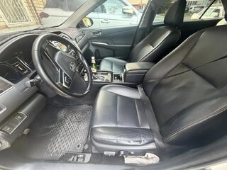 2016 Toyota Camry VII (XV50) Рестайлинг, белый, 1850000 рублей, вид 4