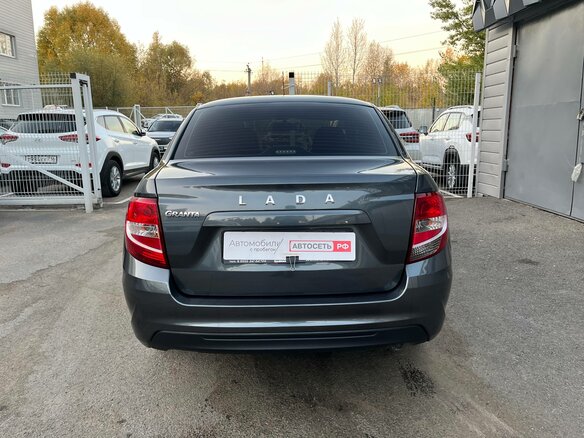 2024 Lada (ВАЗ) Granta I Рестайлинг, серый, 771639 рублей - вид 7
